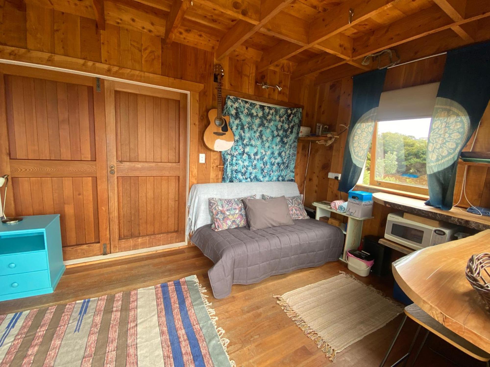 Kereru Cabin - Spectacular Seaviews, Rustic, Glamping Eco Adventure Palm Beach Exterior foto